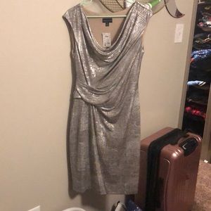 Rusted gold dress